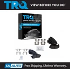Trq Front & Rear Semi-metallic Disc Brake Pad Kit For Infiniti Nissan New. Price: $48.95.
