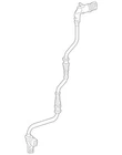 Genuine Mercedes-benz Wear Indicator Harness 203-540-15-05-64 New. Price: $33.66.
