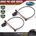 2X Front Disc Pad Wear Sensor For Audi A6 A7 A8 Quattro W/ Ceramic Brakes New. Price: $10.99.