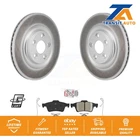 Rear Coat Brake Rotor Ceramic Pad Kit For 16 Jaguar Xj With Manual Parking New. Price: $130.50.