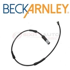 Beck Arnley Front Disc Brake Pad Wear Sensor For 2013-2018 Bmw 320I Xdrive Wx New. Price: $34.89.