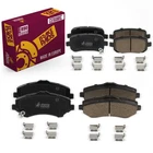 Front & Rear Ceramic Disc Brake Pad Set For Chrysler Town Country Vw Routan New. Price: $61.97.