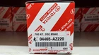 Toyota Sequoia 2008-2017 Front Genuine Ceramic Brake Pads 04465-AZ220 New. Price: $34.99.
