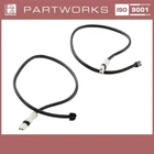 2X Warning Contact For Porsche 928 4.7 5.0 S4 '86-'88 Rear Textar Neu. Price: $31.29.
