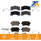 Front Rear Semi-metallic Disc Brake Pads And Wear Sensors Kit For Porsche Macan New. Price: $98.01.