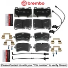 Front Brake & Rear Pad Oes Ceramic +sensor For Porsche Macan Base 17-20 New. Price: $247.52.
