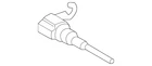Genuine Volkswagen Wear Indicator 8V0-615-437 New. Price: $51.92.