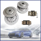 For Maserati Ghibli Quattroporte 2017-2021 Front & Rear Brake Pads Rotors Kit New. Price: $468.00.