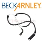 Beck Arnley Front Disc Brake Pad Wear Sensor For 1997-2000 Bmw 528I Az New. Price: $23.37.