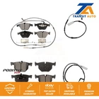 Front Rear Semi-metallic Brake Pads Extra Wear Sensor Kit For Bmw 335I 335D 3.0L New. Price: $87.51.