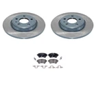 Durago Rear Rotors Hella Low-met Disc Brake Pads Kit For Audi A4 Quattro 2.0 L4 New. Price: $128.95.
