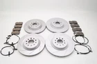 Aston Martin DB9 V8 Vantage Front Rear Brake Pads Rotors New. Price: $1105.00.