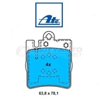 Ate Rear Disc Brake Pad Set For 2005-2011 Mercedes-benz SLK350 Braking Qq New. Price: $63.70.