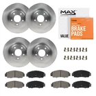 Front & Rear Brake Rotors + Ceramic Pads For Lexus ES250 ES300H ES350 UX200 New. Price: $179.99.