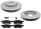 Front Geo Coated Brake Rotors & Eps Pads For Mercedes Benz GLE350 16-18 New. Price: $248.00.