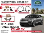 Land Rover/ Range Velar Sv Brake Kit + Sensors (genuine Oem Parts) New. Price: $1013.57.