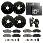 Front & Rear Drilled Slotted Rotors + Pads For 2011-2017 Nissan Juke Sentra New. Price: $268.90.