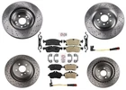 Sport Package Disc Brake Rotors Pads Fits Mercedes Benz ML550 2012-2014 New. Price: $472.00.