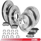 Front Rear Disc Rotors Brake Pads For Nissan Altima 2007-2013 2.5L/3.5L 5LUG New. Price: $130.99.