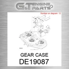 DE19087 Gear Case Fits John Deere (surplus Open Box) New. Price: $1030.74.