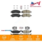 Front Rear Semi-metallic Disc Brake Pads Kit For Ram 1500 Classic Dodge Chrysler New. Price: $91.76.