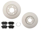 Front & Rear Carbon Rotors Eps Brake Pads Fits Cooper Countryman 2011-2016 New. Price: $210.00.