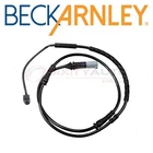 Beck Arnley Front Disc Brake Pad Wear Sensor For 2013-2018 Bmw 650I Xdrive Qz New. Price: $42.99.