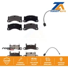 Front Rear Semi-metallic Brake Pad & Wear Sensor Kit For Porsche Cayenne Touareg New. Price: $92.01.