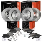A-premium Front & Rear Disc Brake Rotors Ceramic Pads For Audi A4 Quattro New. Price: $240.65.