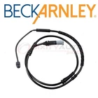Beck Arnley Front Disc Brake Pad Wear Sensor For 2010-2017 Bmw 535I Gt New. Price: $42.99.