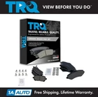 Trq Front & Rear Premium Posi Ceramic Disc Brake Pad Kit For Chrysler Dodge New. Price: $69.95.