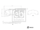 Febi Bilstein 196503 Front Brake Pad Set Fits Porsche Cayenne Macan New. Price: $85.90.