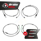 For Bmw 535I Gt Xdrive 550I Front Rear Brake Pads Wear Sensor (4 Pack) New. Price: $54.59.