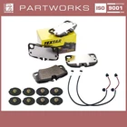 Brake Pads + Wk Damping Plates For Porsche 997 3.6 Carrera Rear Neu. Price: $179.05.