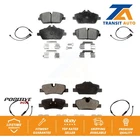 Front Rear Semi-metallic Disc Brake Pads And Wear Sensors Kit For Mini Cooper New. Price: $84.29.