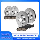 Front+rear Drill Slot 4 Brake Rotors & Ceramic Pads For Mercedes-benz C250 C300 New. Price: $189.90.