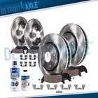 Front And Rear Disc Rotors + Ceramic Brake Pads For 2004 - 2010 Toyota Sienna New. Price: $196.47.