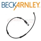 Beck Arnley Front Disc Brake Pad Wear Sensor For 2016-2018 Bmw 340I Ql New. Price: $34.89.