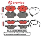 Front Rear Brake Pad Oes Ceramic +sensor For Bmw 228I Gc Xdrive / X1 (non Sport) New. Price: $237.52.