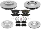 Front & Rear Geo Coated Rotors Eps Brake Pads Fits Mercedes Benz GLE350 16-18 New. Price: $420.00.