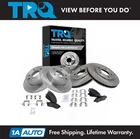 Trq Front & Rear Ceramic Disc Brake Pads Rotor Kit For Nissan Sentra New. Price: $189.95.