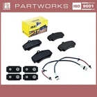 Brake Pads + Wk Damping Plates For Porsche 997 3.8 Gts Front Neu. Price: $127.23.