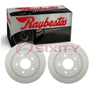 Pc Raybestos Street Performance Rear Disc Brake Rotors 2016-2023 New. Price: $255.24.