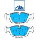 Ate Front Disc Brake Pad Set For 1996-2000 Bmw 328I Braking Stopping Wheel Kj New. Price: $65.24.
