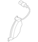 Genuine Volkswagen Wear Indicator 5WA-615-437-B New. Price: $50.19.