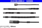 Ate 24.8190-0986.2 Warning Contact, Brake Pad Wear For Bmw Neu. Price: $23.99.
