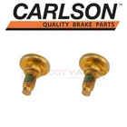 2 Pc Carlson Front Brake Caliper Guide Pin Kit For 1974 International 100 - Qu New. Price: $19.13.