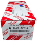 Oem 04465-AZ316 Toyota Camry 2007-2017 Front Ceramic Brake Pads Genuine New. Price: $56.48.