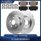 Rear Drilled Rotors And Brake Pads Kit For Toyota Avalon Camry Lexus ES350 New. Price: $57.89.