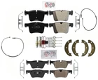 Front & Rear Ameripro Disc Brake Pads Parking Shoes Fits 2013-2018 Bmw 320I New. Price: $192.00.